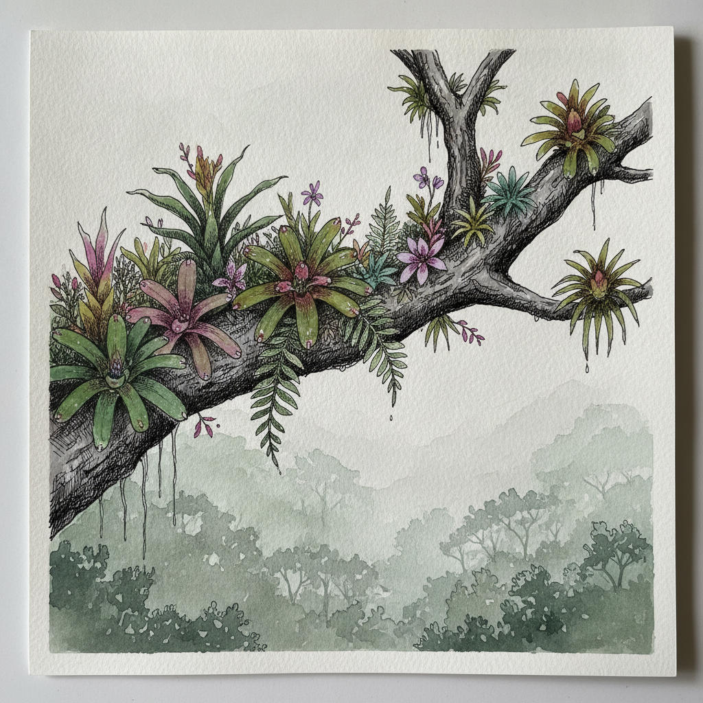 Epiphyte Garden Crown, Costa Rica example 2