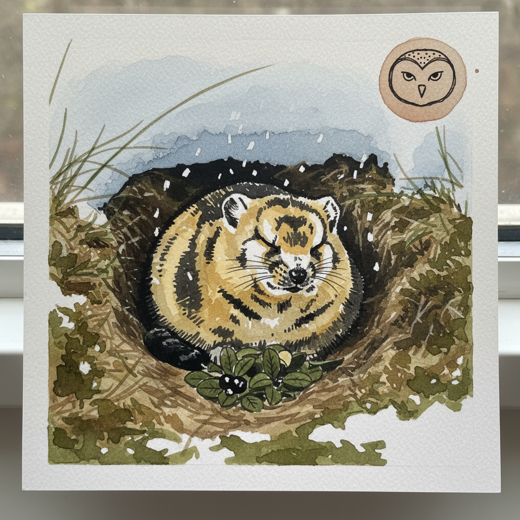 Norway lemming Alternative interpretation