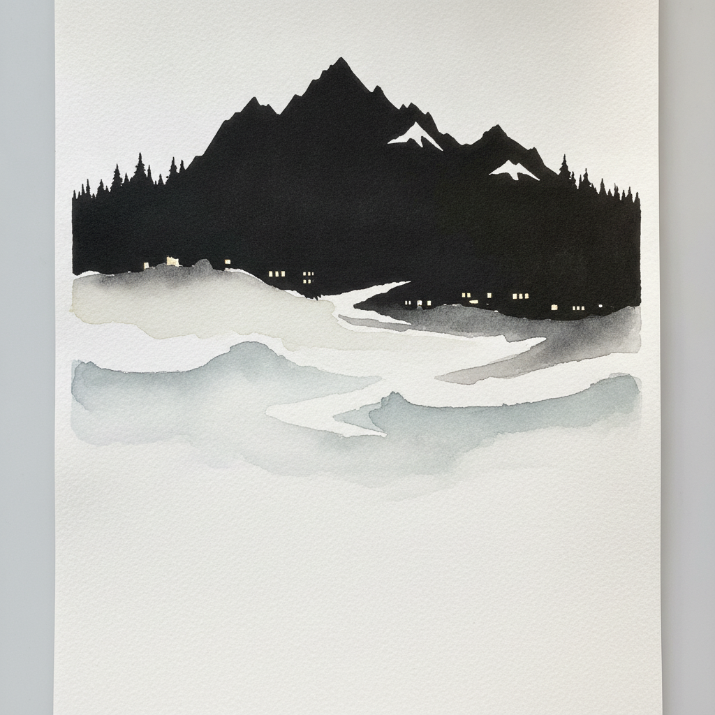 Mountain Fog Lifting example 3
