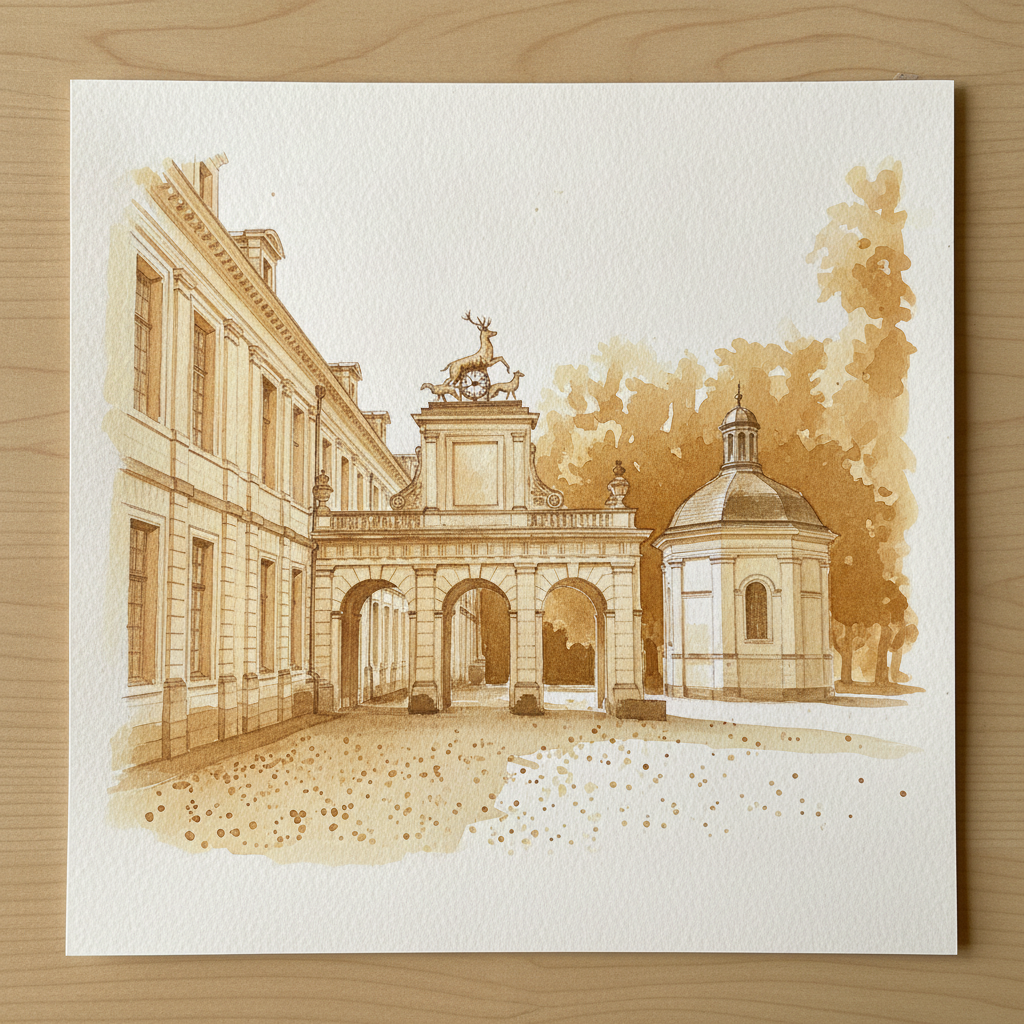 Château d'Anet, Anet, France Alternative interpretation