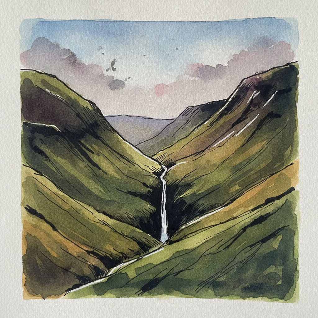 Howgill Fells from Sedbergh example 1