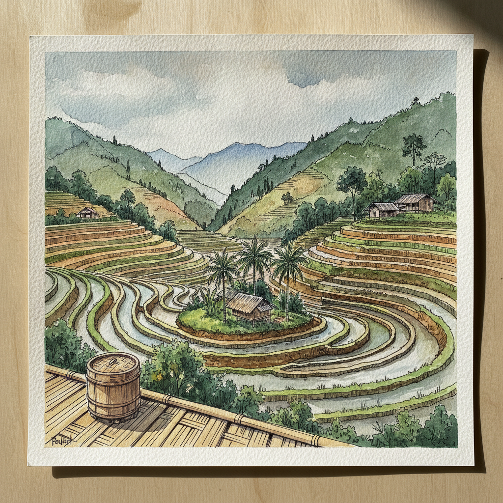 Tu Le valley terraces, Yen Bai Tighter & richer