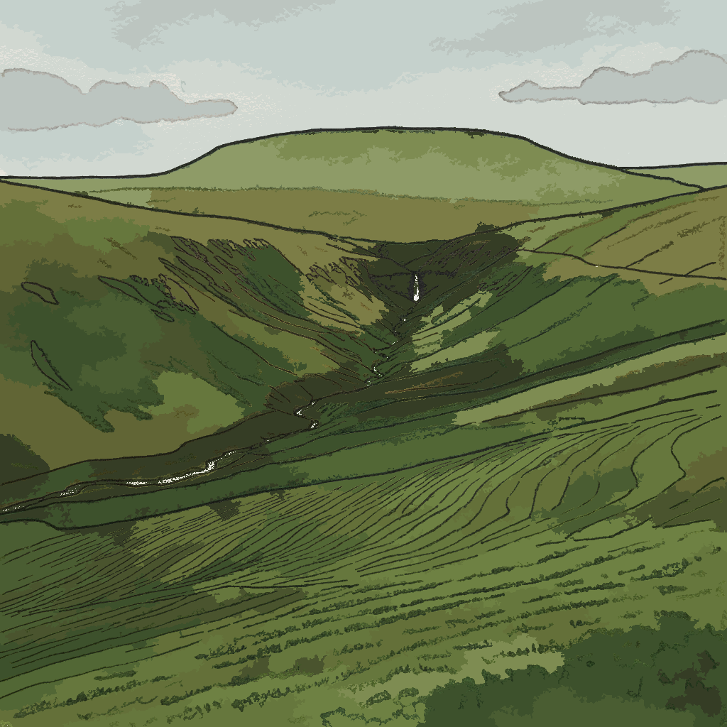 Howgill Fells from Sedbergh example 3