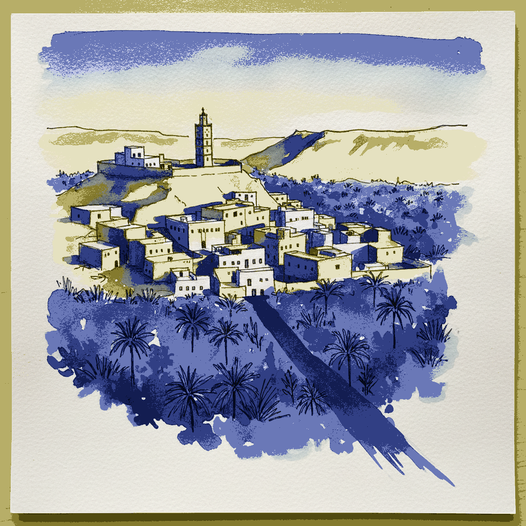 Ghardaïa M'zab valley example 3