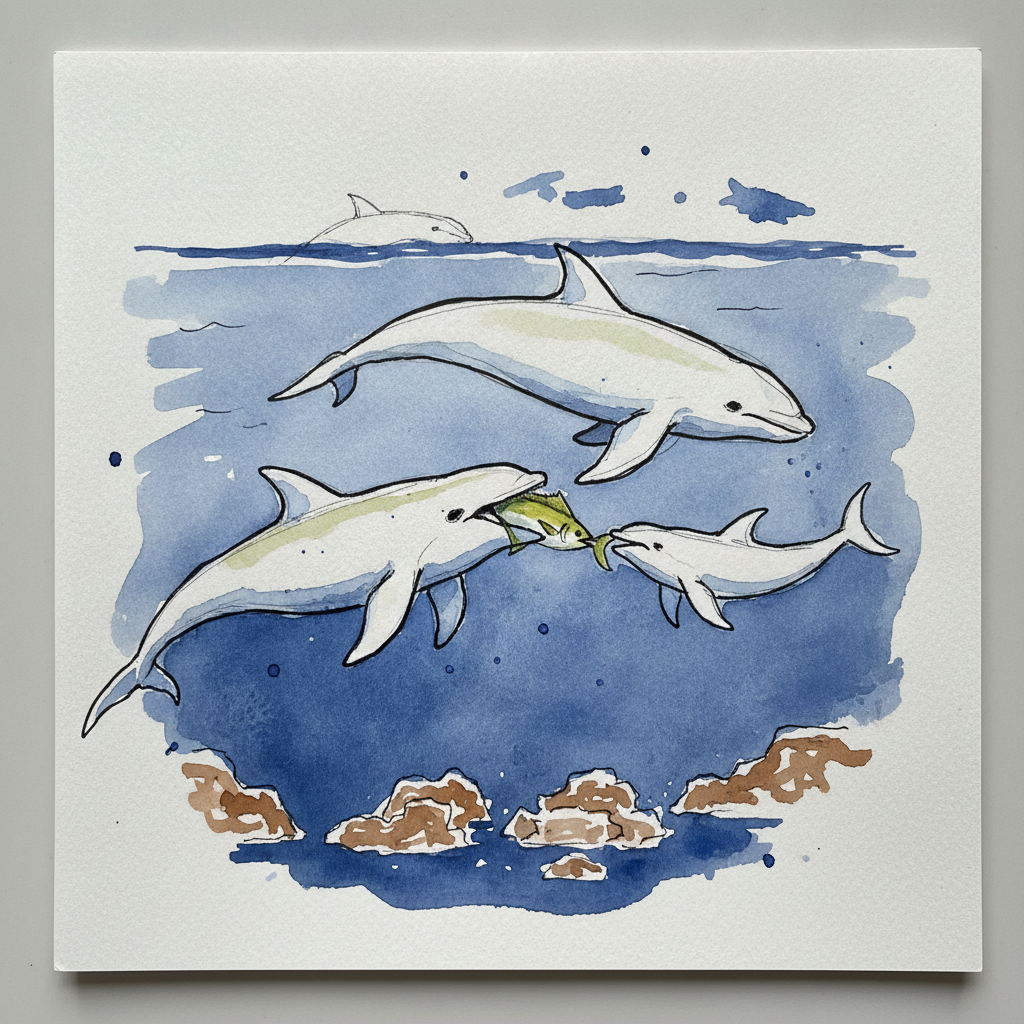 False killer whale Loose & airy