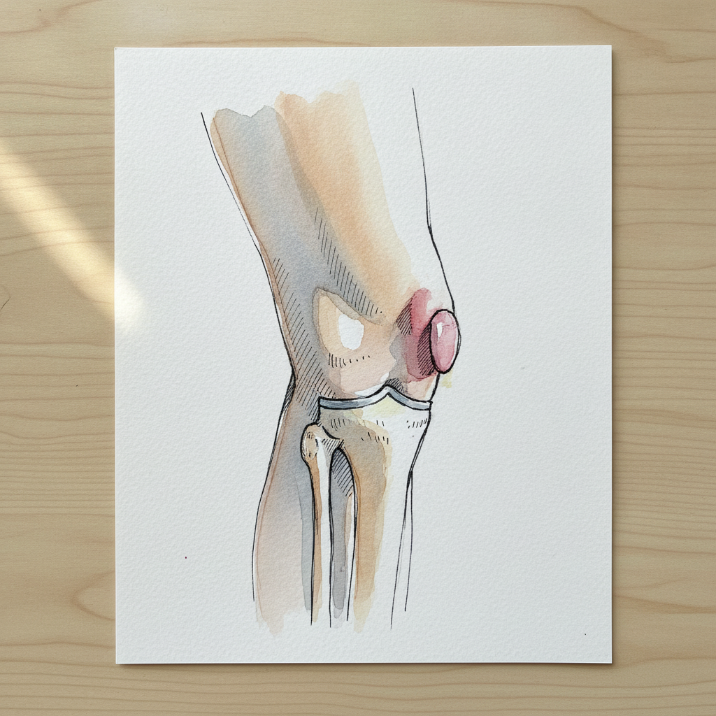 Knee Lateral View Extended Loose & airy