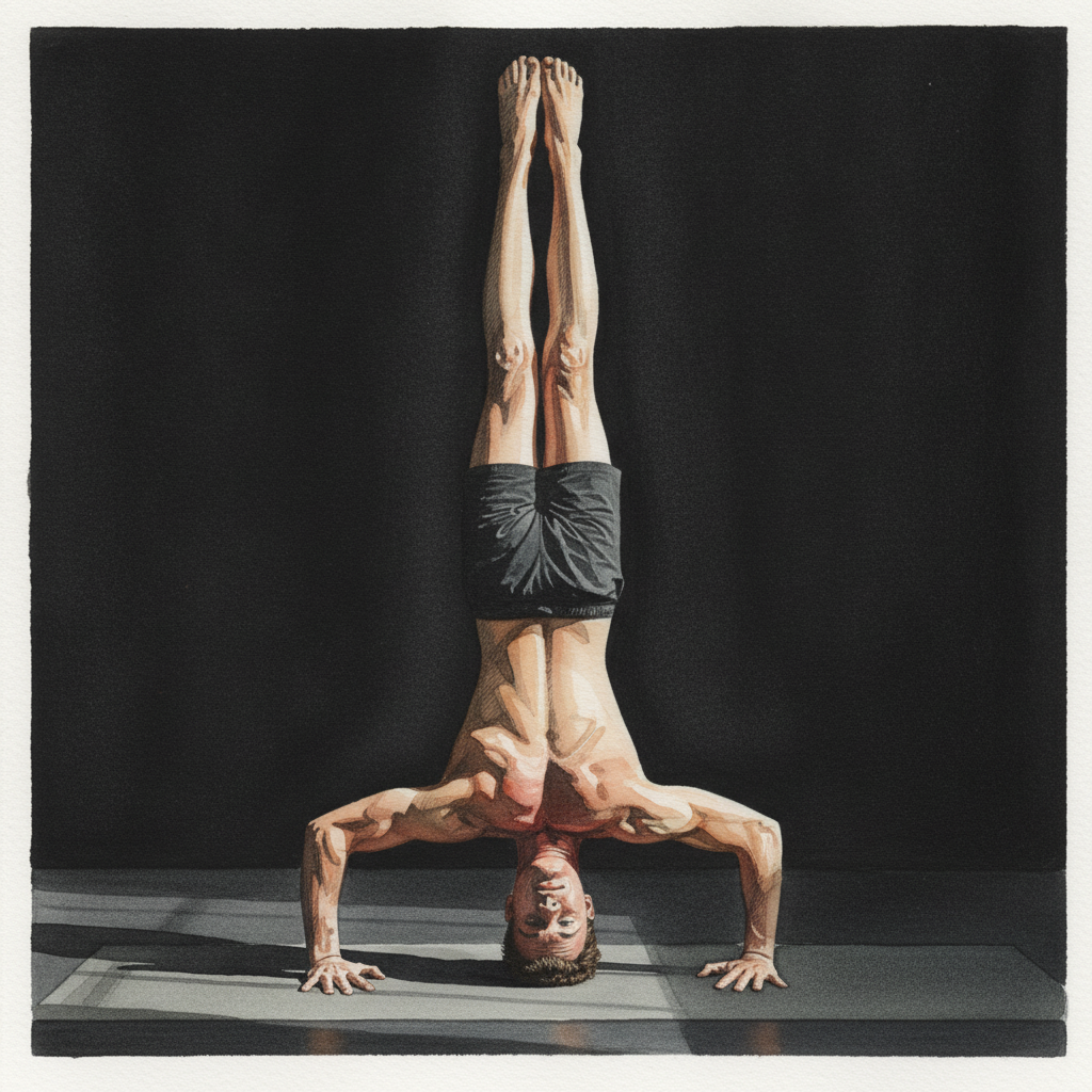 Tripod Headstand with Legs Extended Tighter & richer