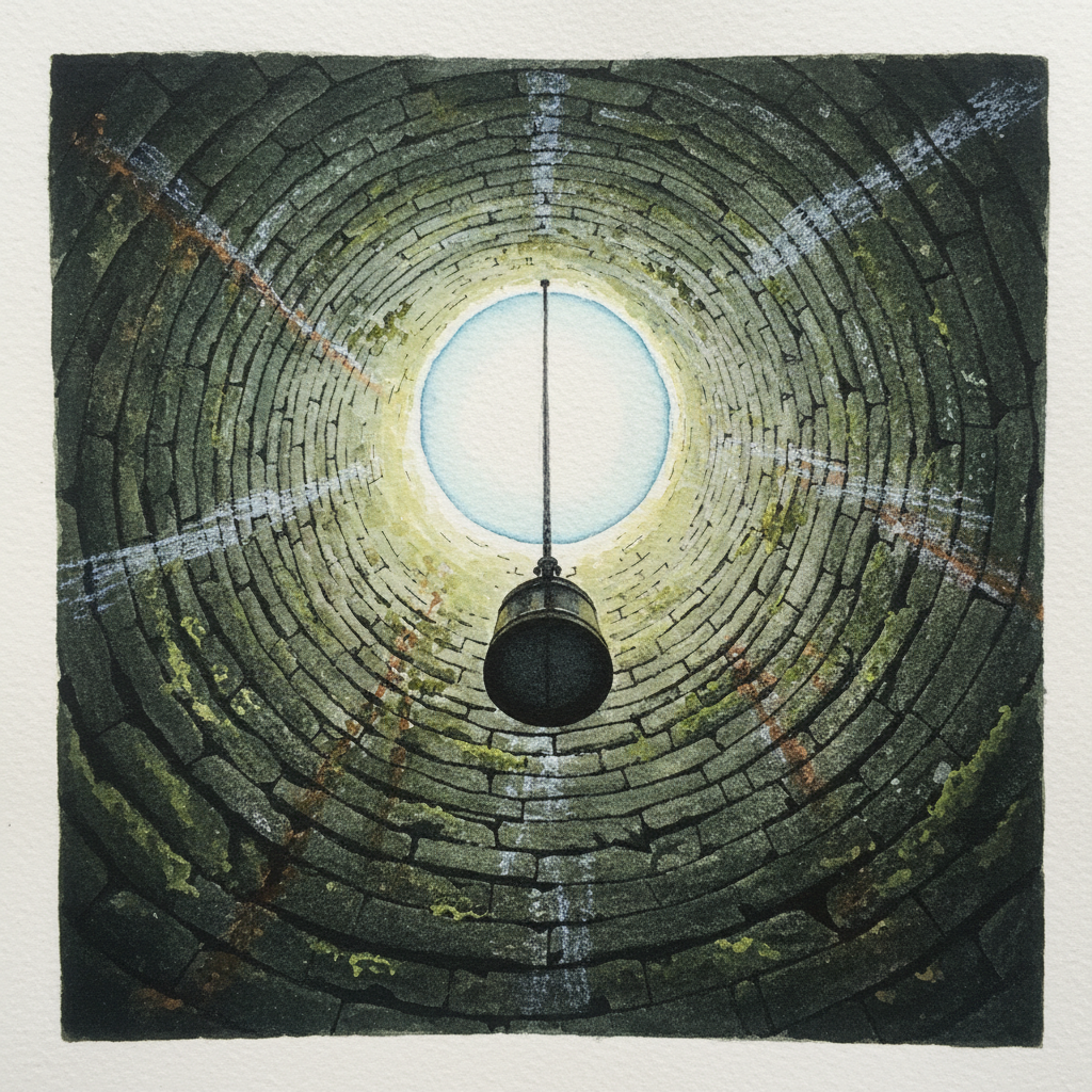 Bottom of a Well Looking Up Tighter & richer