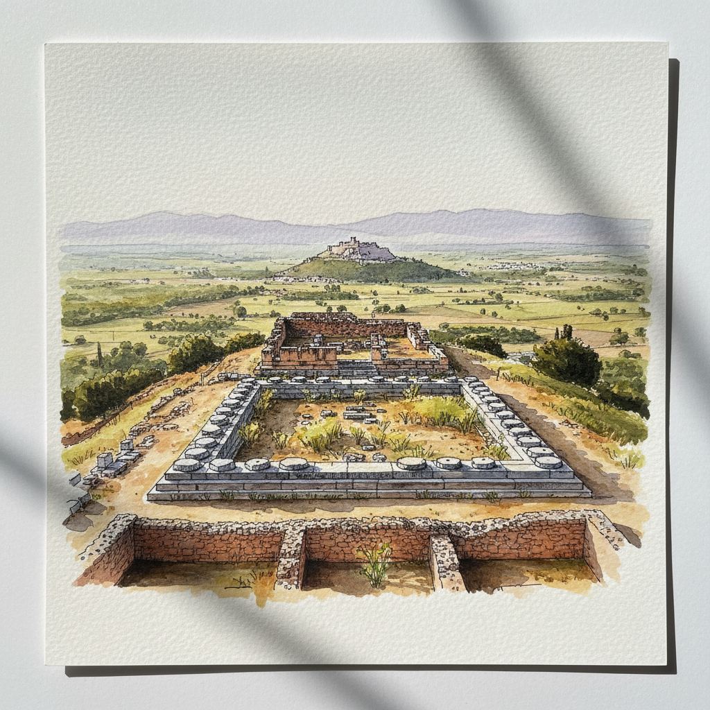 Argive Heraion, near Argos, Greece Tighter & richer