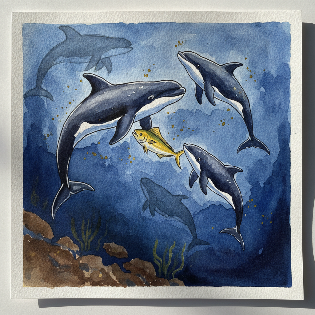 False killer whale Alternative interpretation