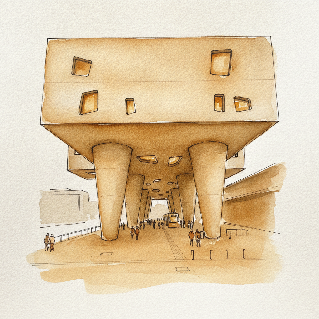 Phaeno Science Centre, Wolfsburg, Germany example 2