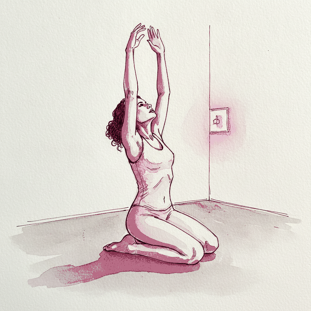 Both Arms Parallel, On Toes example 3