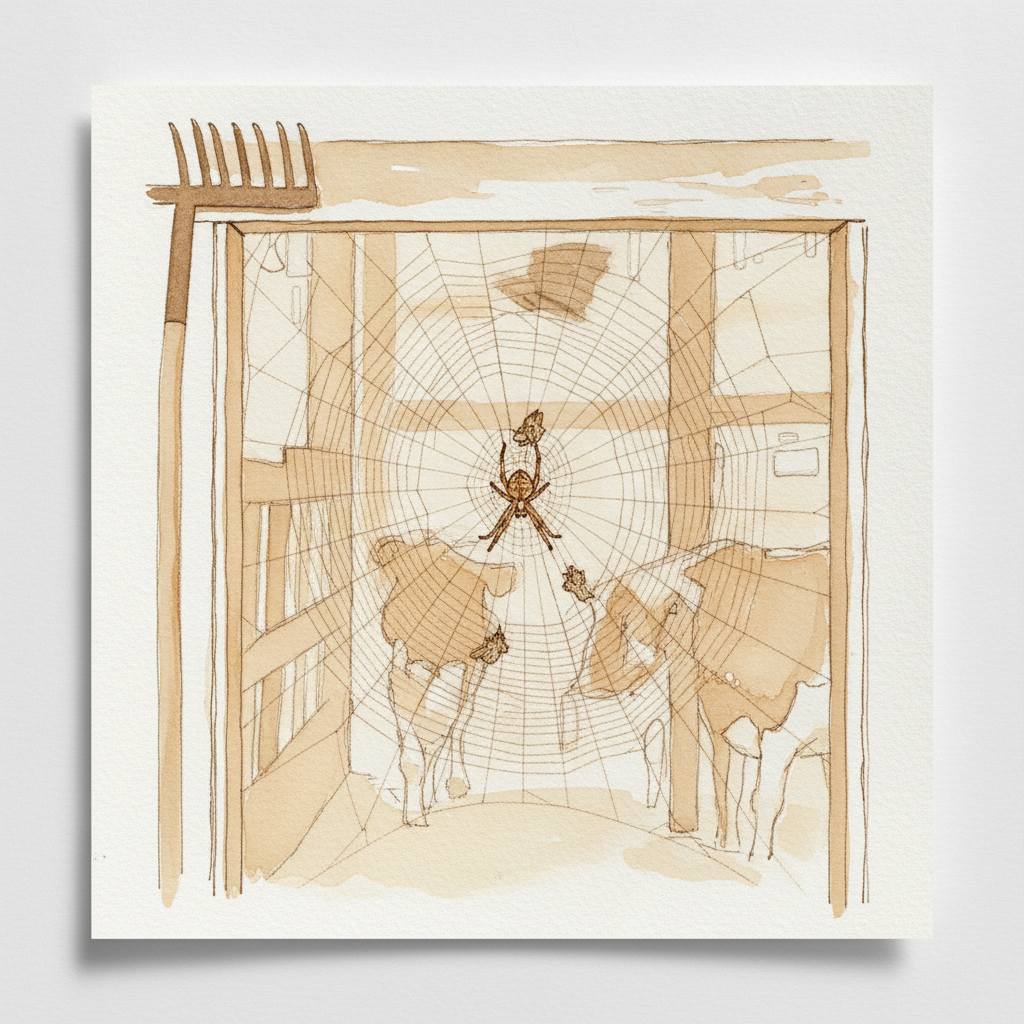 Barn spider Alternative interpretation
