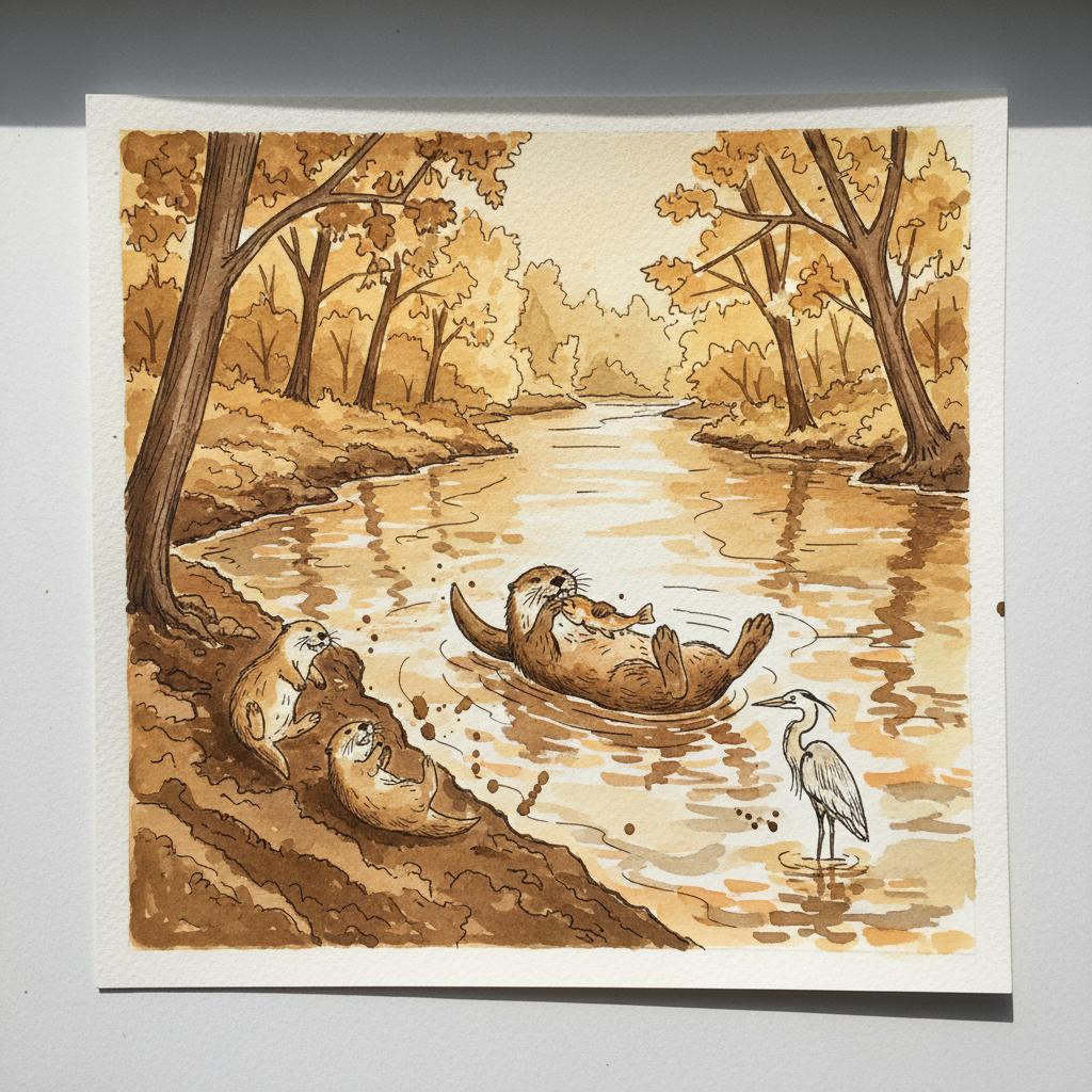 North American river otter Alternative interpretation
