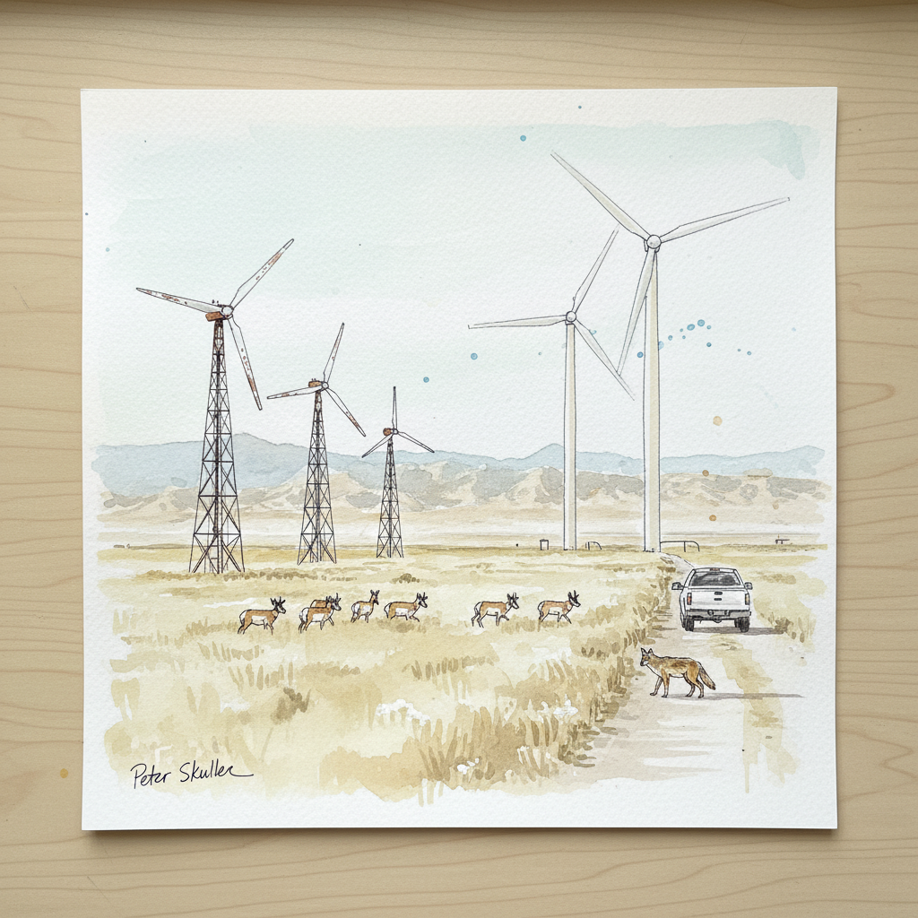 Wyoming Range, Vintage and New Side by Side Loose & airy