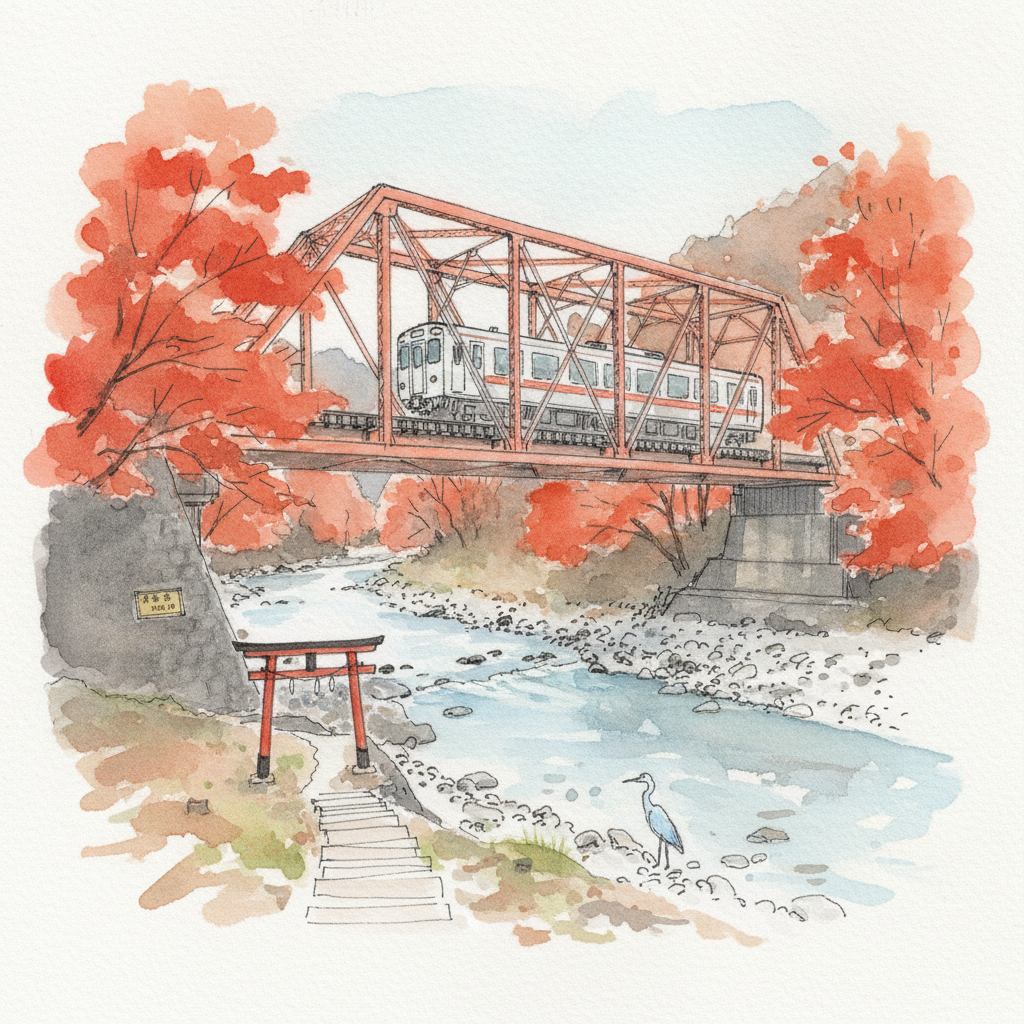 Japanese Pre-War Truss, Honshu example 1