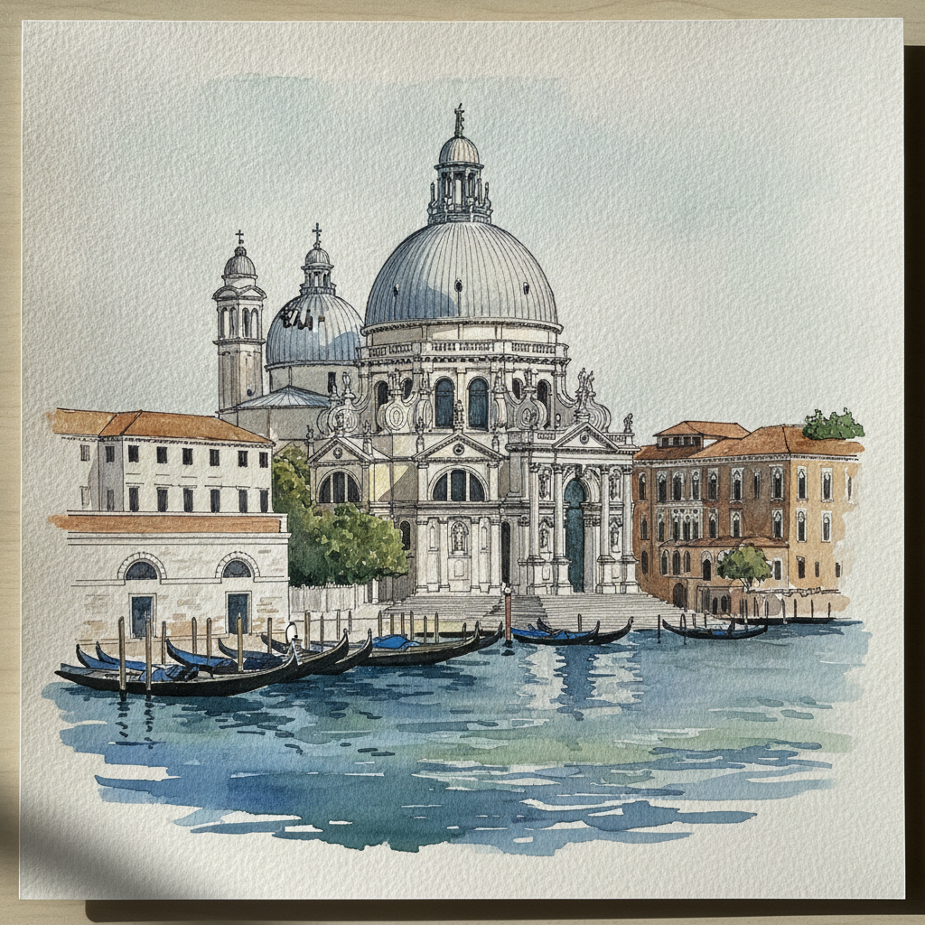 Santa Maria della Salute, Venice, Italy Tighter & richer