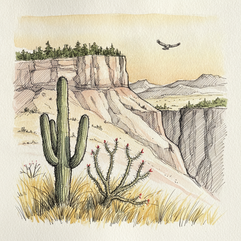 Sierra Madre Tablelands, Mexico example 2