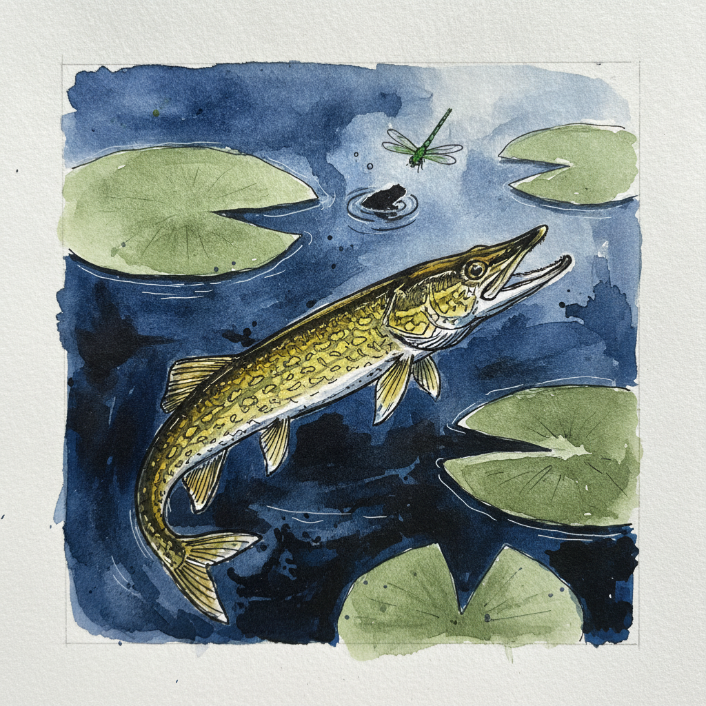 Chain pickerel example 2
