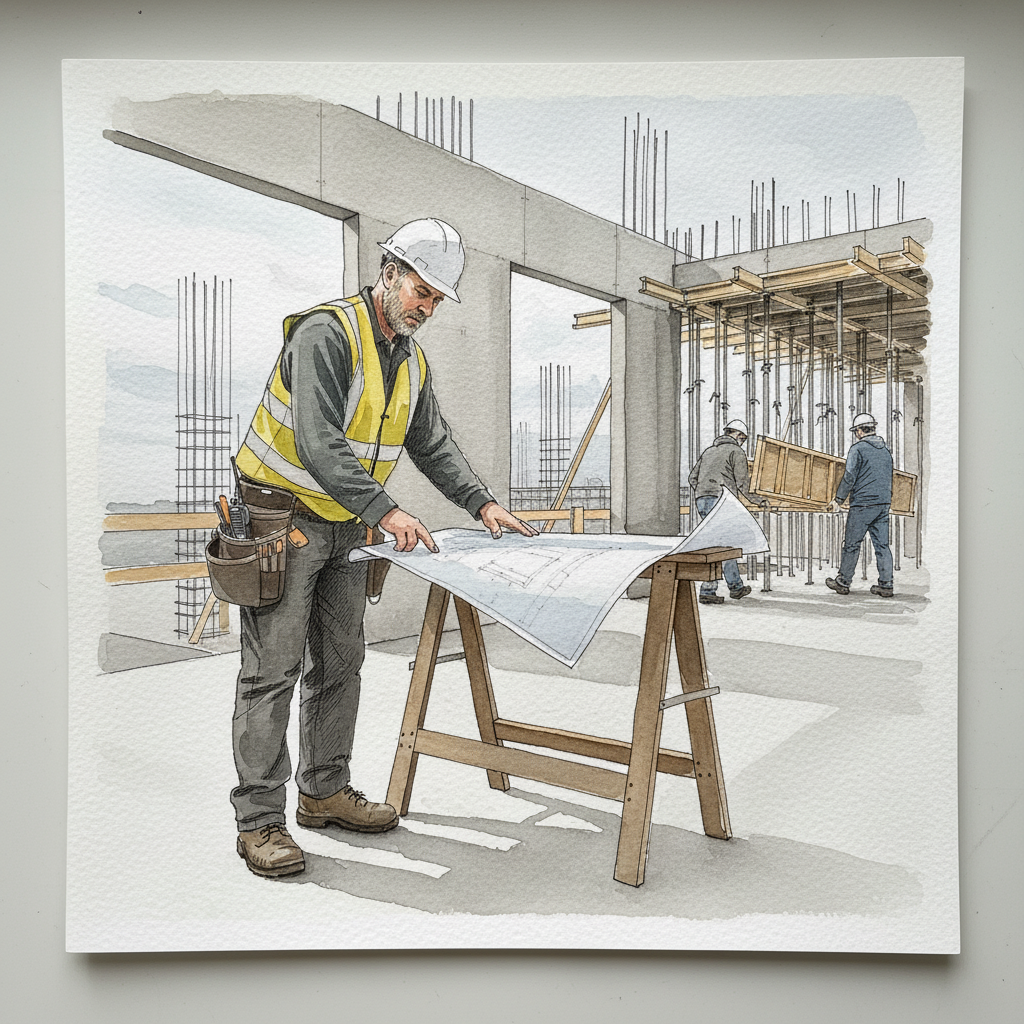 Construction worker with hard hat Tighter & richer