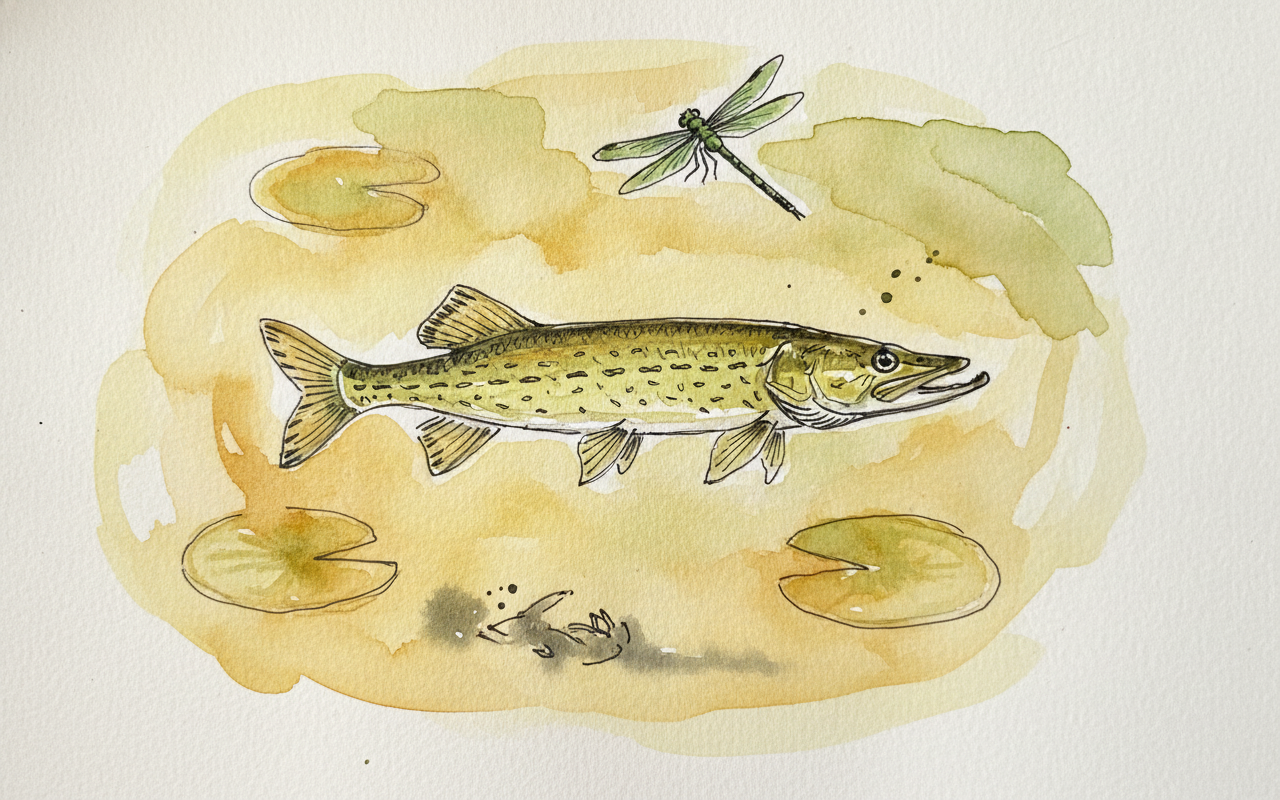 Chain pickerel example 3