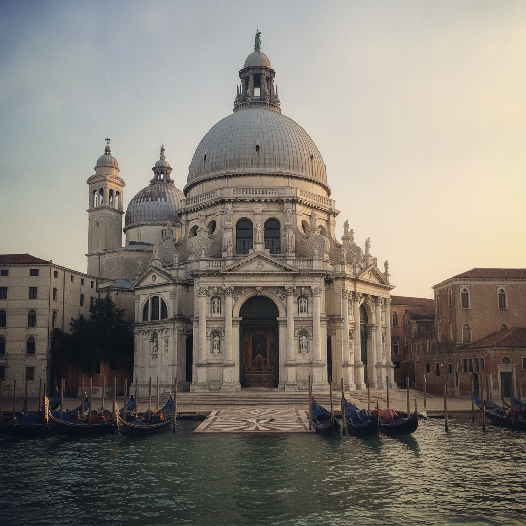 Santa Maria della Salute, Venice, Italy photo reference