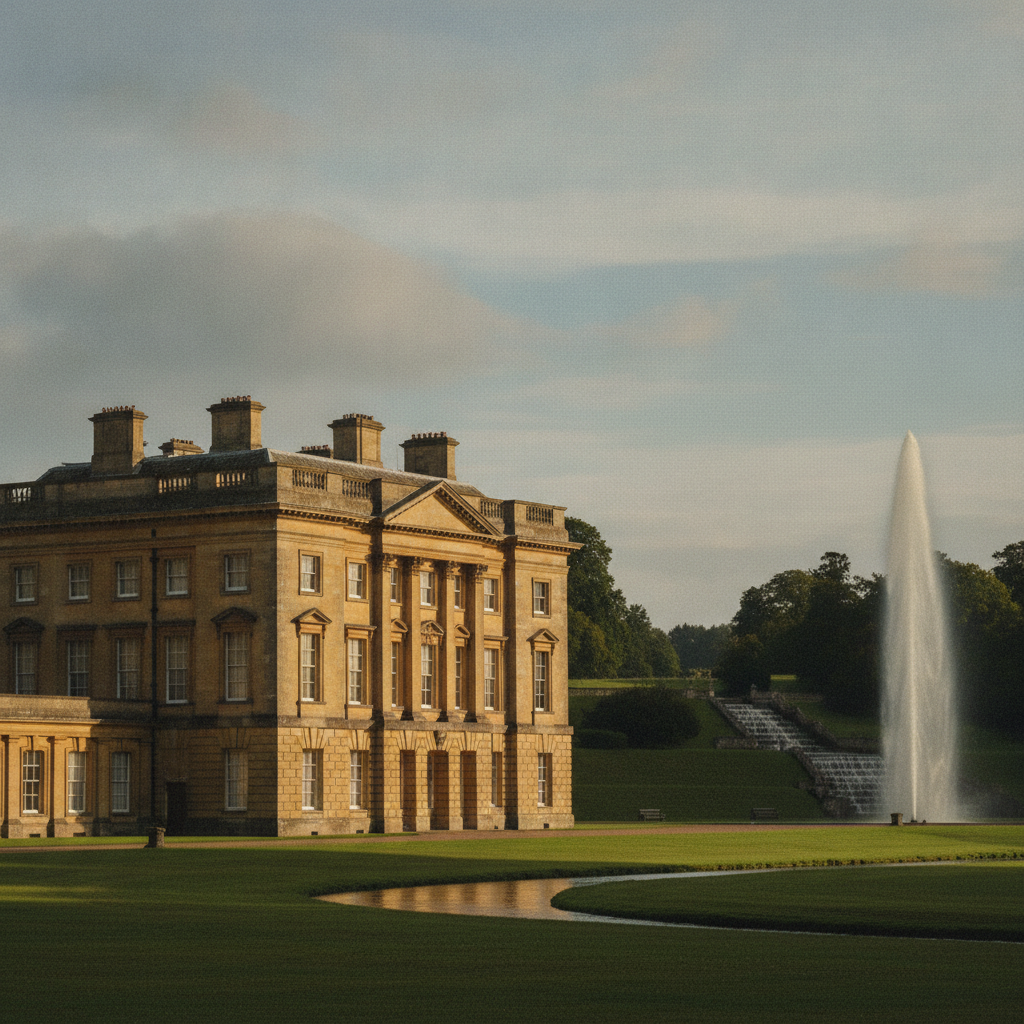 Chatsworth House, Derbyshire, England photo reference