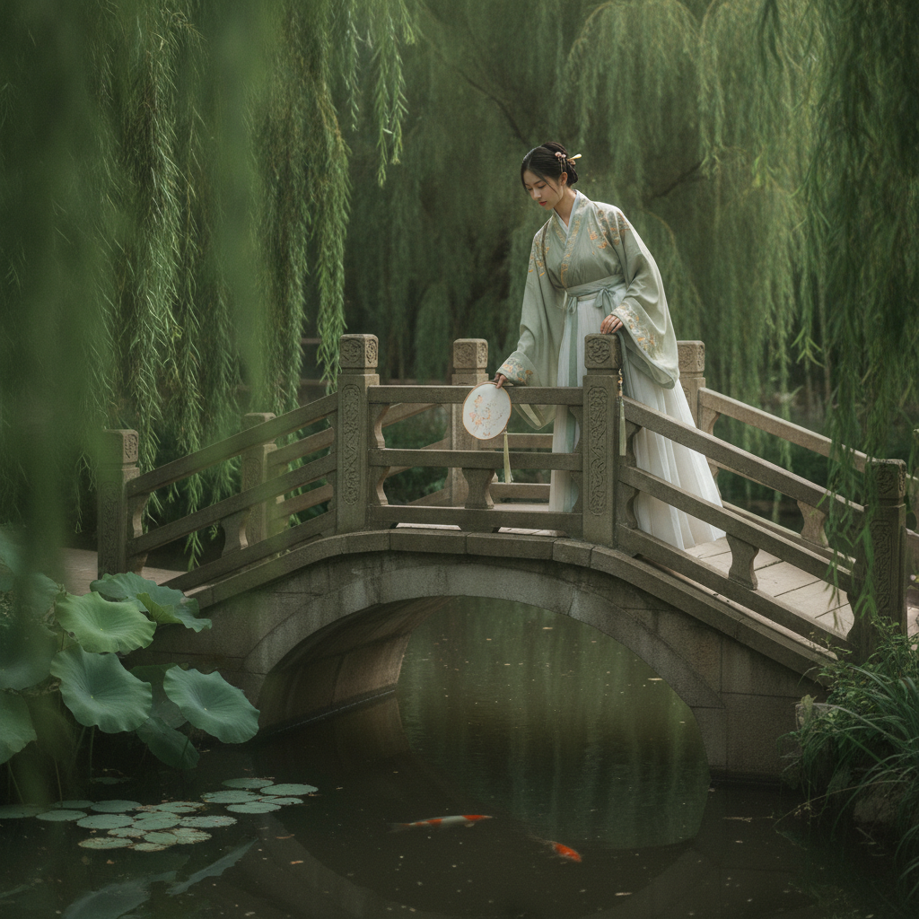 Hanfu robes Chinese traditional photo reference