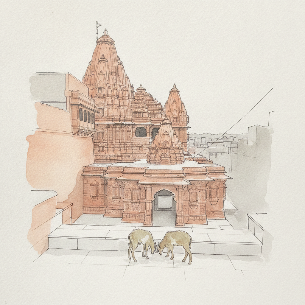 Karauli Jain Temples, Karauli, Rajasthan, India example 1