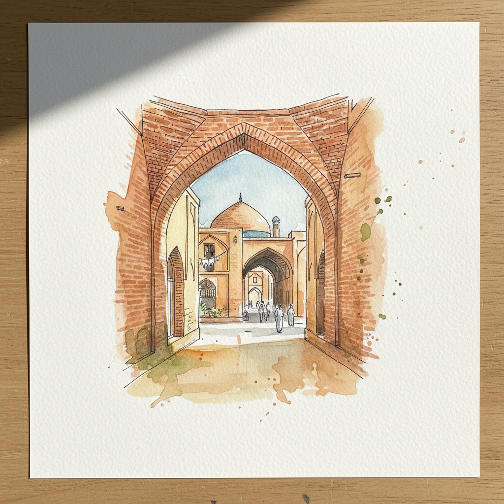 Esfahan Old Quarter, Iran Loose & airy