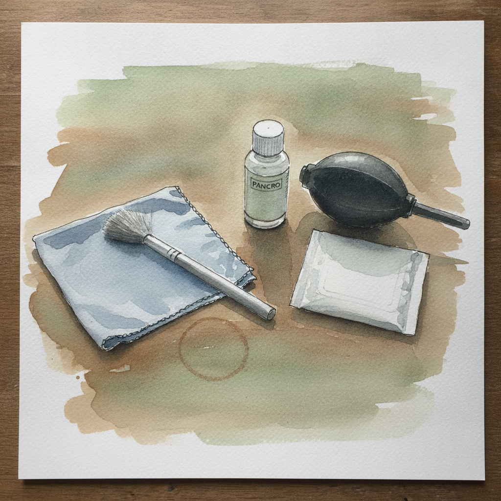 Cleaning kit assembled example 1