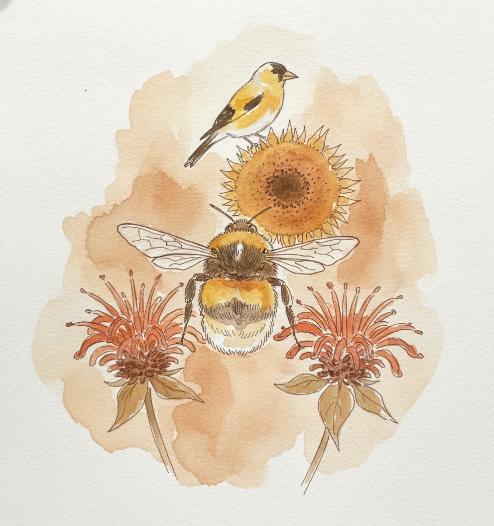 Common eastern bumblebee example 2
