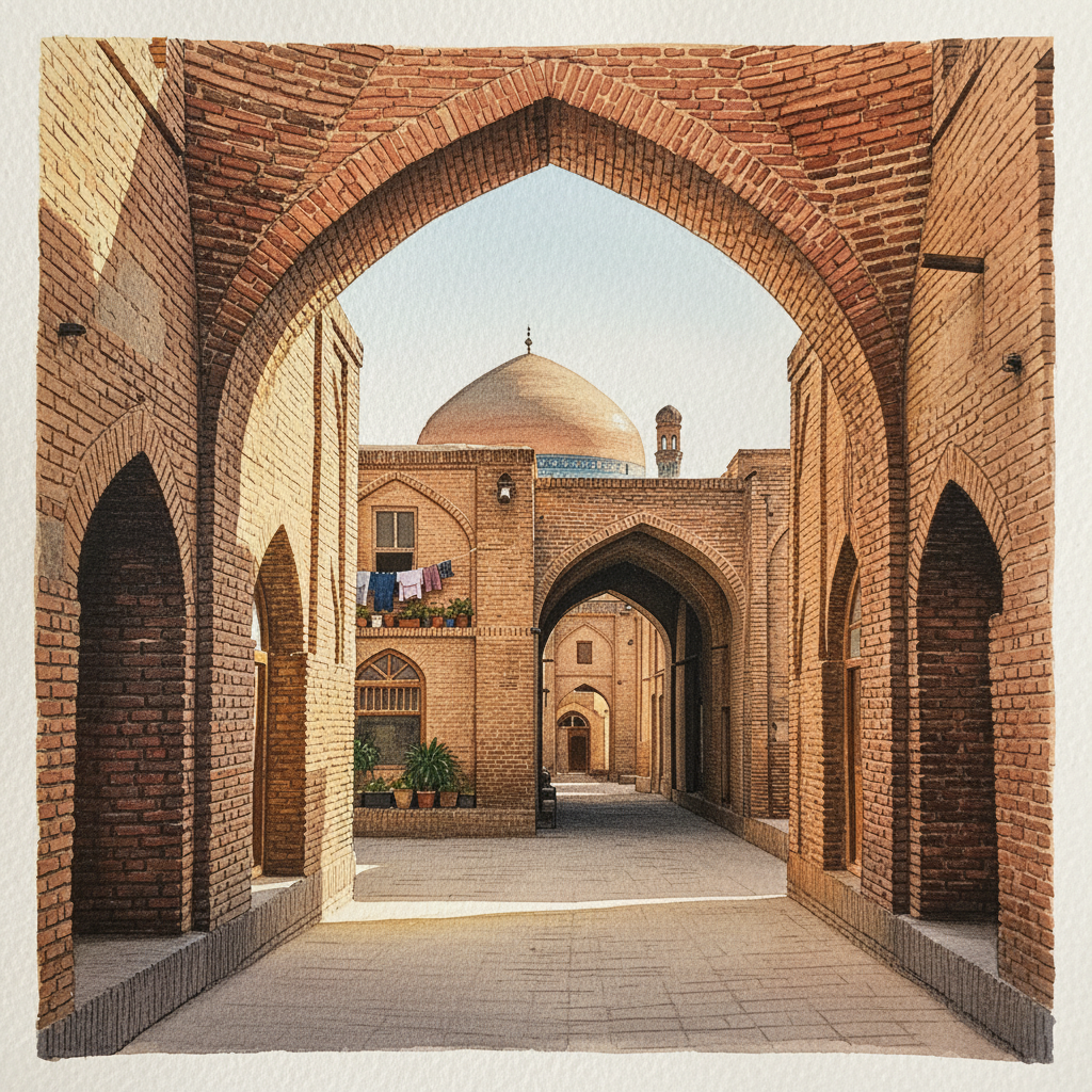 Esfahan Old Quarter, Iran Tighter & richer