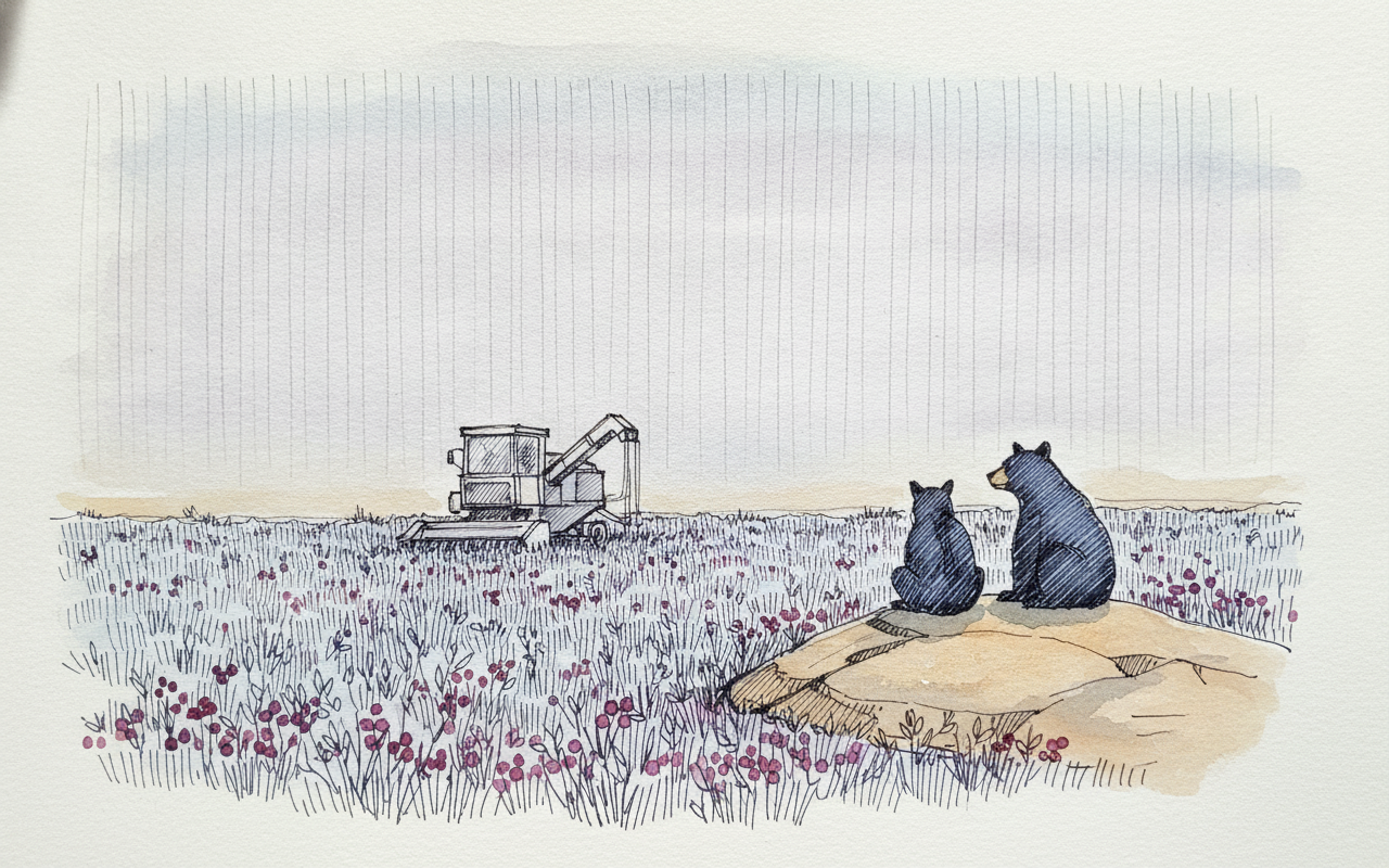 Lowbush blueberry example 2