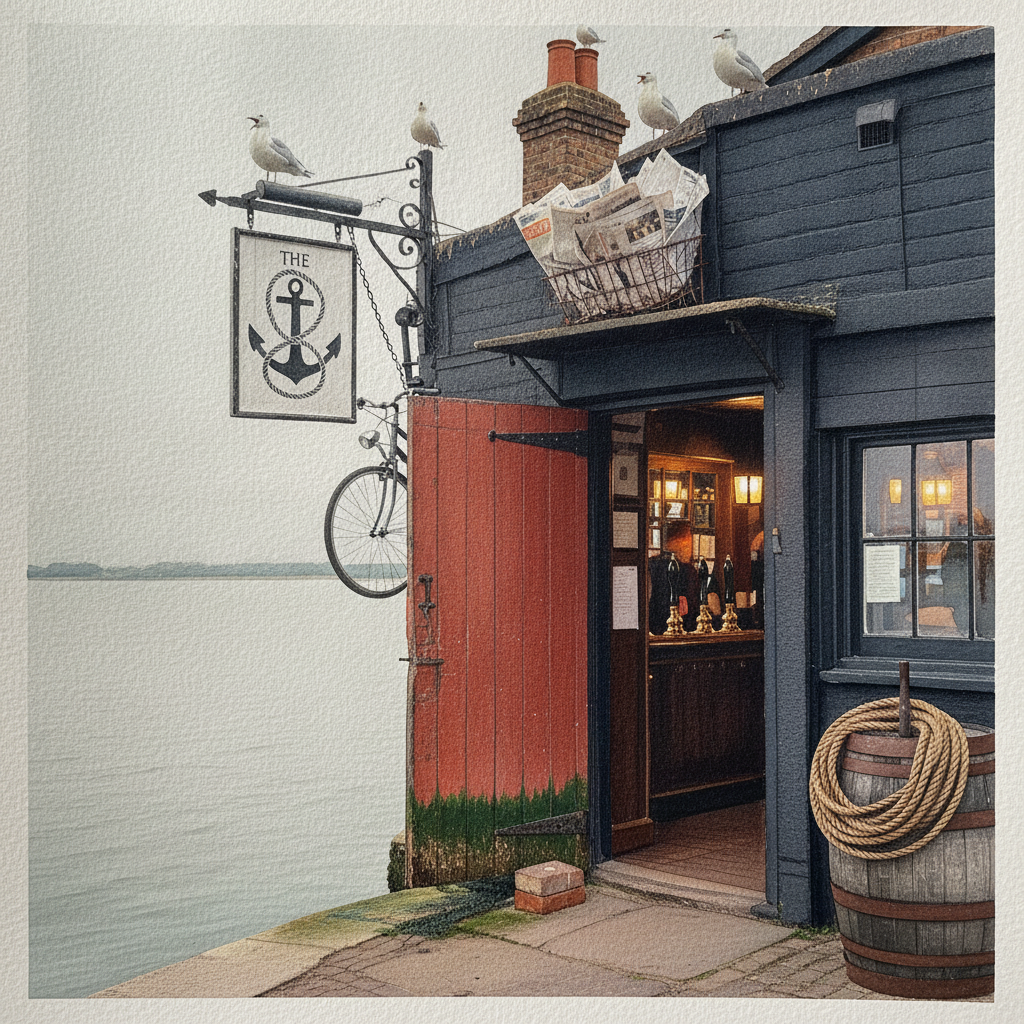 The Anchor, Thames Towpath Tighter & richer