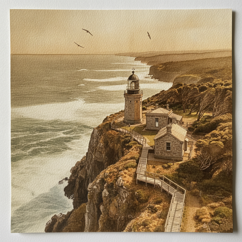Cape Otway in Eucalyptus Wind Alternative interpretation