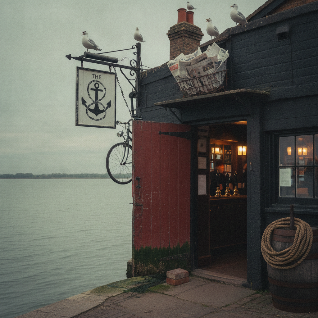 The Anchor, Thames Towpath photo reference