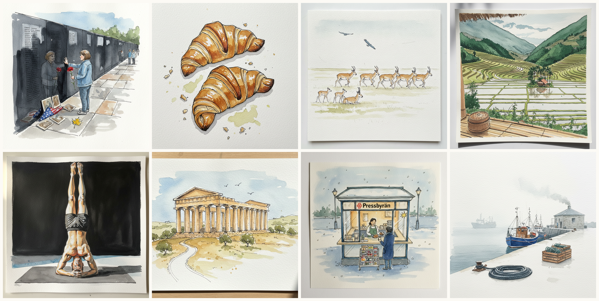 Today's pieces