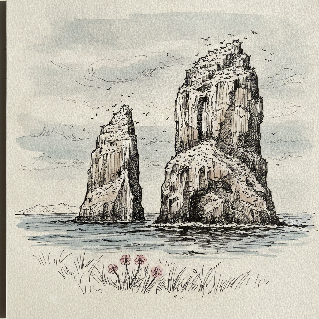 St. Kilda Sea Stacks example 2