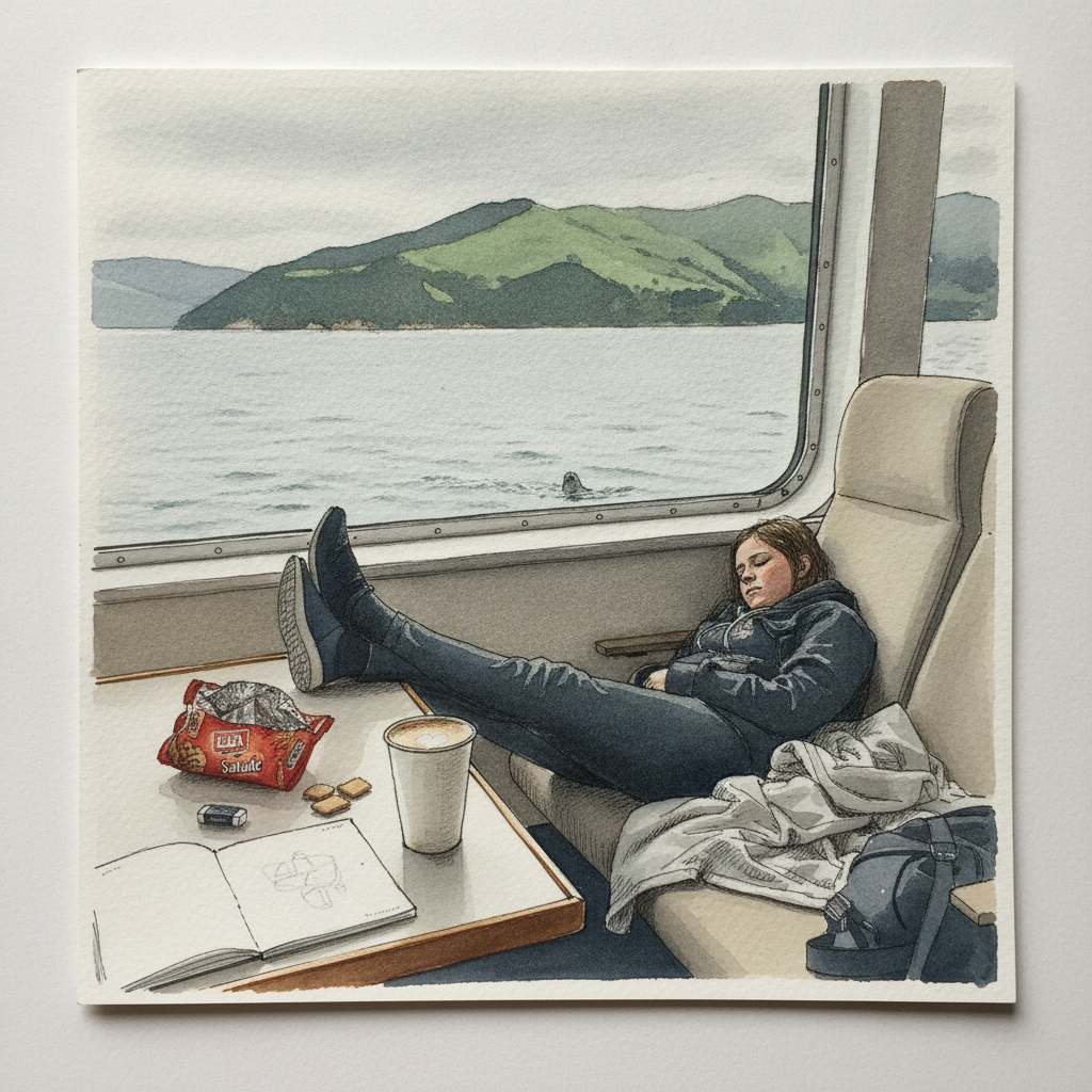 New Zealand Interislander ferry example 2