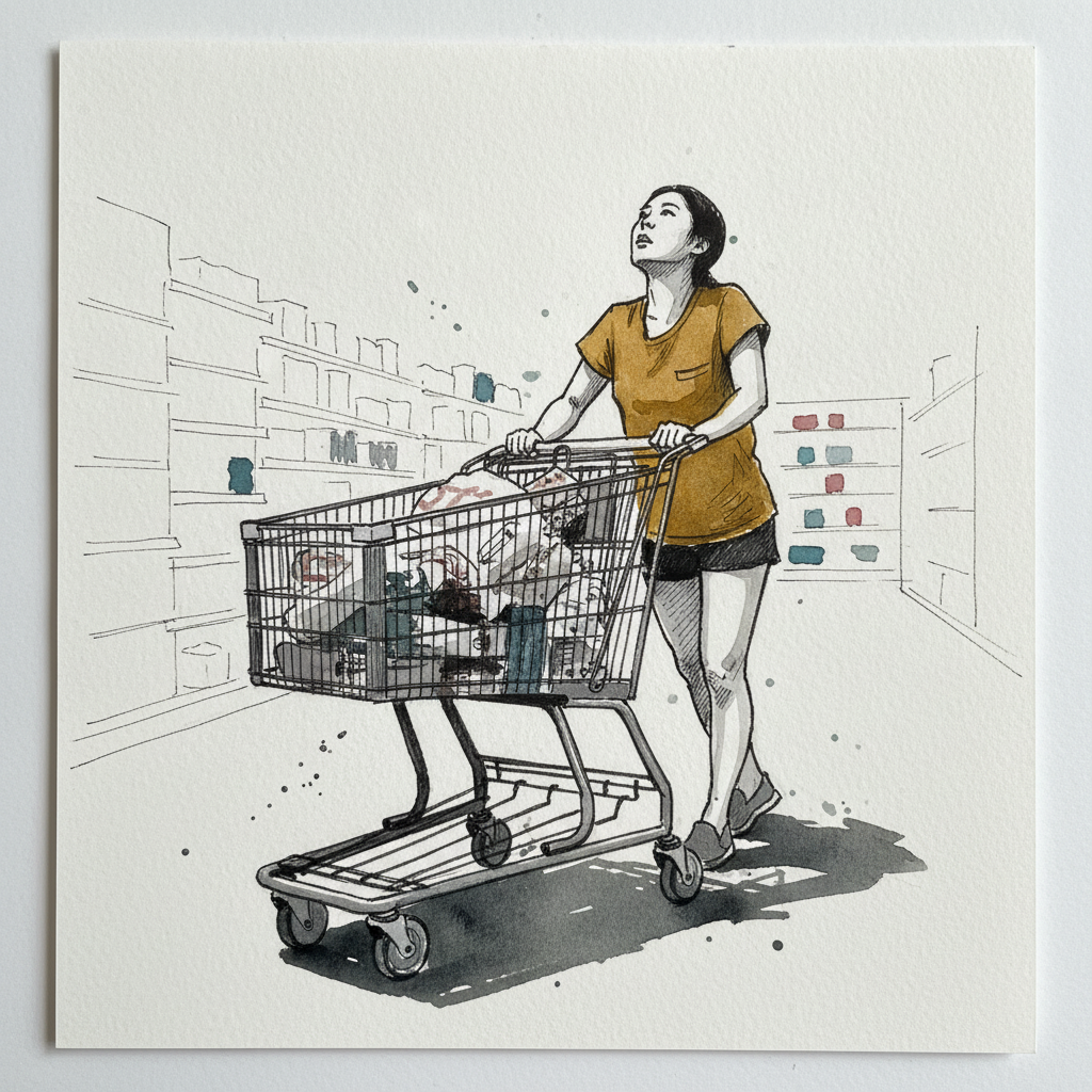 Suburban Shopping Cart example 2