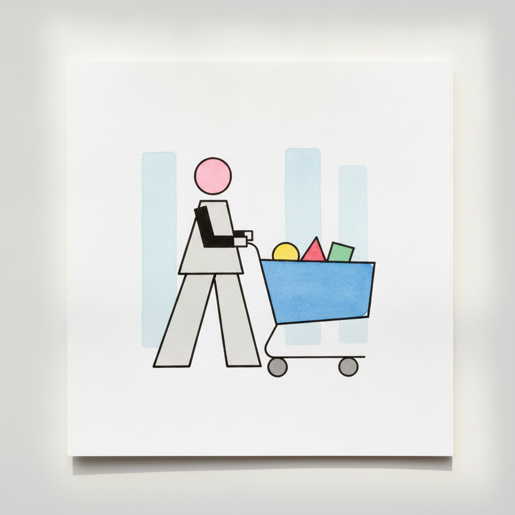 Suburban Shopping Cart example 3