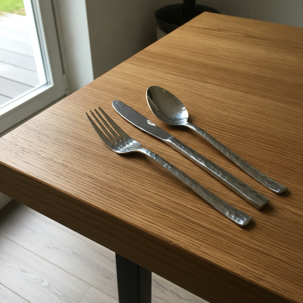 Hammered Finish Modern Sets AI-generated photoreal reference