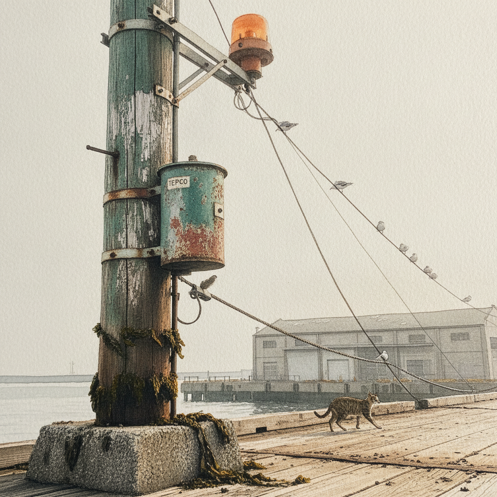 Yokohama Harbor District Pole example 2