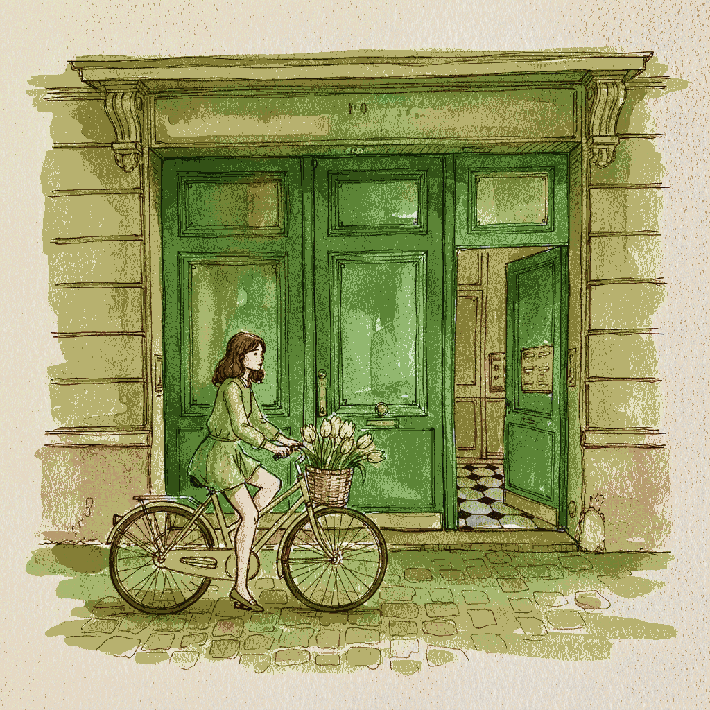 Boulevard Beaumarchais, 11eme, Bastille Morning Light example 3