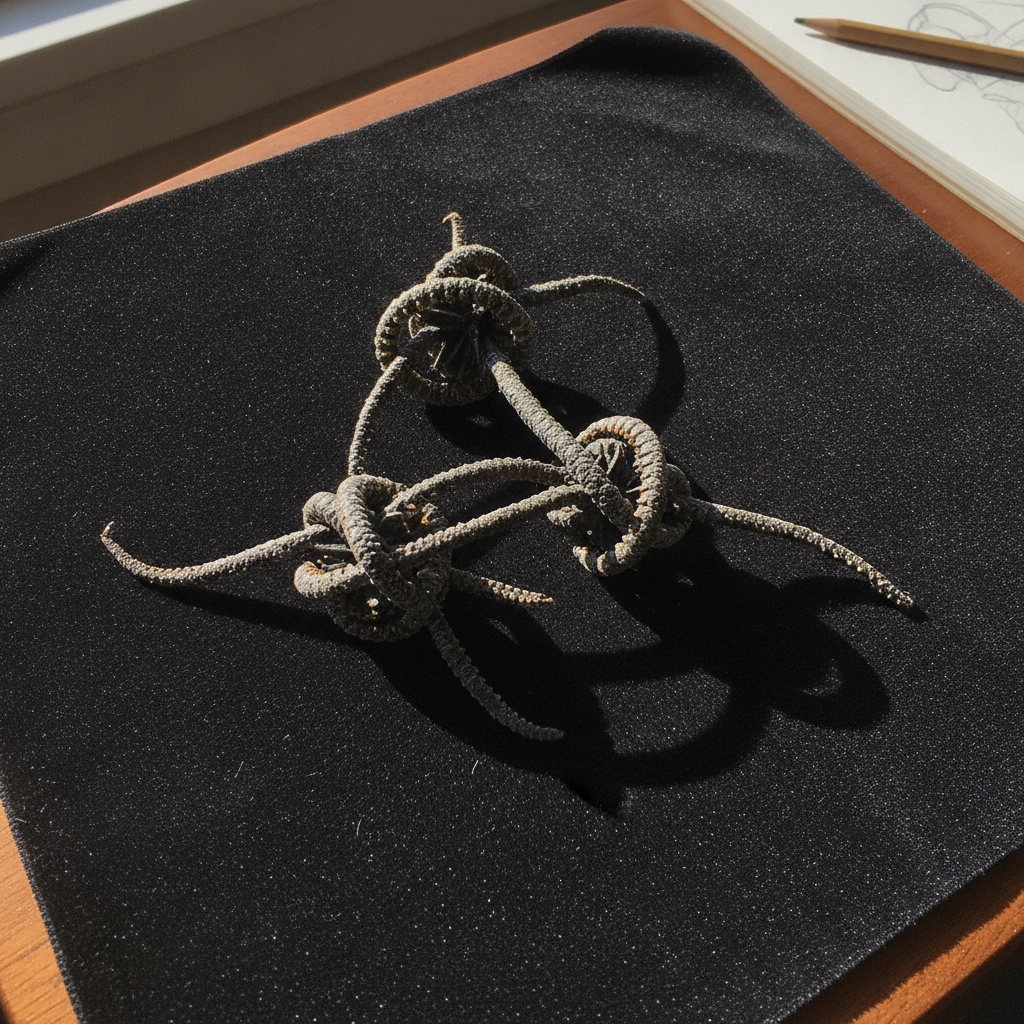 Brittle stars, tangle AI-generated photoreal reference