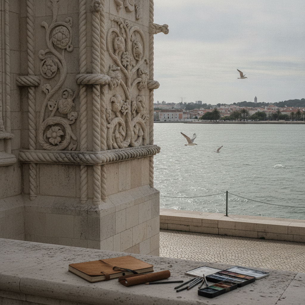 Mosteiro dos Jerónimos, Lisbon, Portugal AI-generated photoreal reference