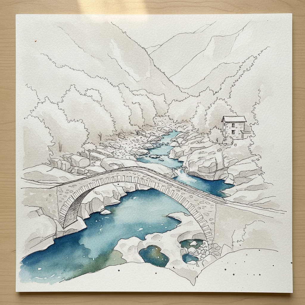 Val Verzasca, Ticino, Switzerland example 1