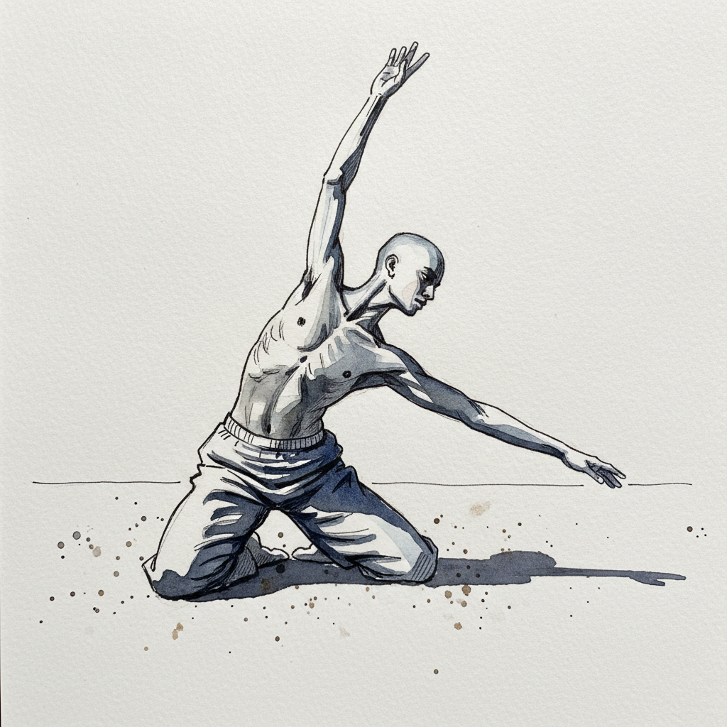 One Up, One Lateral on a Sand Floor example 1