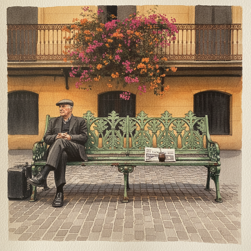 Buenos Aires Plaza, Tango Dusk example 1